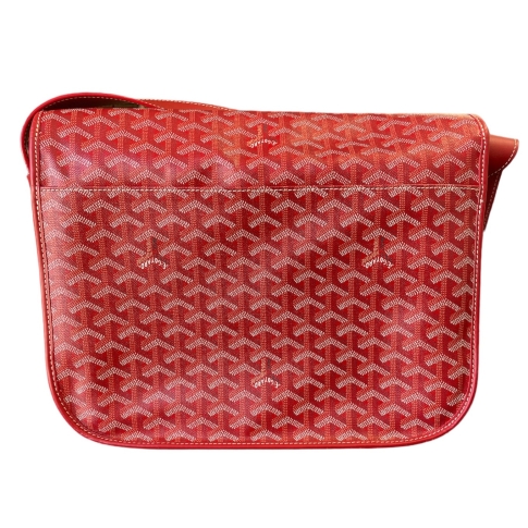 Red goyard cheap messenger bag