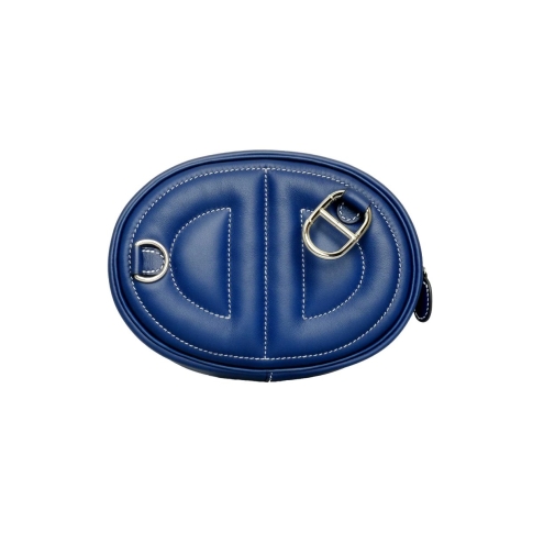 2022 NIB Hermès in the Loop Belt Crossbody Bag in Noir Swift