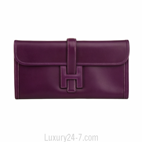 Review - Hermes Jige Elan 28 Clutch. What can fit in it? 