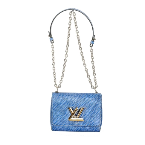 Louis Vuitton Blue/White Epi Twist Wallet On Chain at the best price