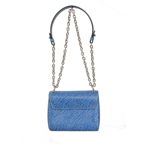 Louis Vuitton Iena Poche Epi Fold Over 869841 Blue Leather Clutch