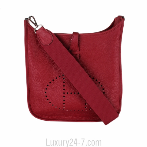 Hermes Rouge Garance Evelyne PM III at the best price