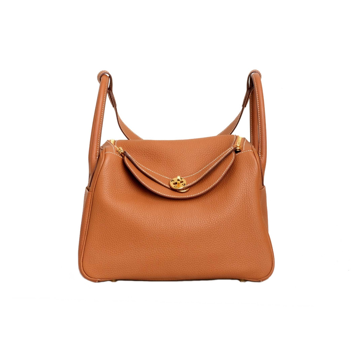 Hermès Gold Clemence Lindy 30 at the best price