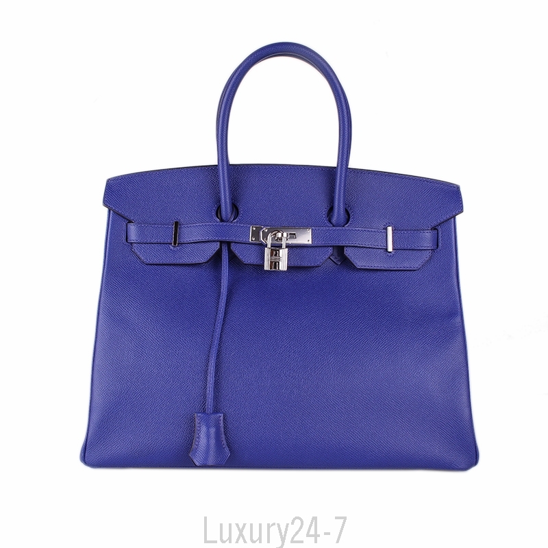 Hermès Bleu Atoll Epsom Birkin 35 GHW, myGemma