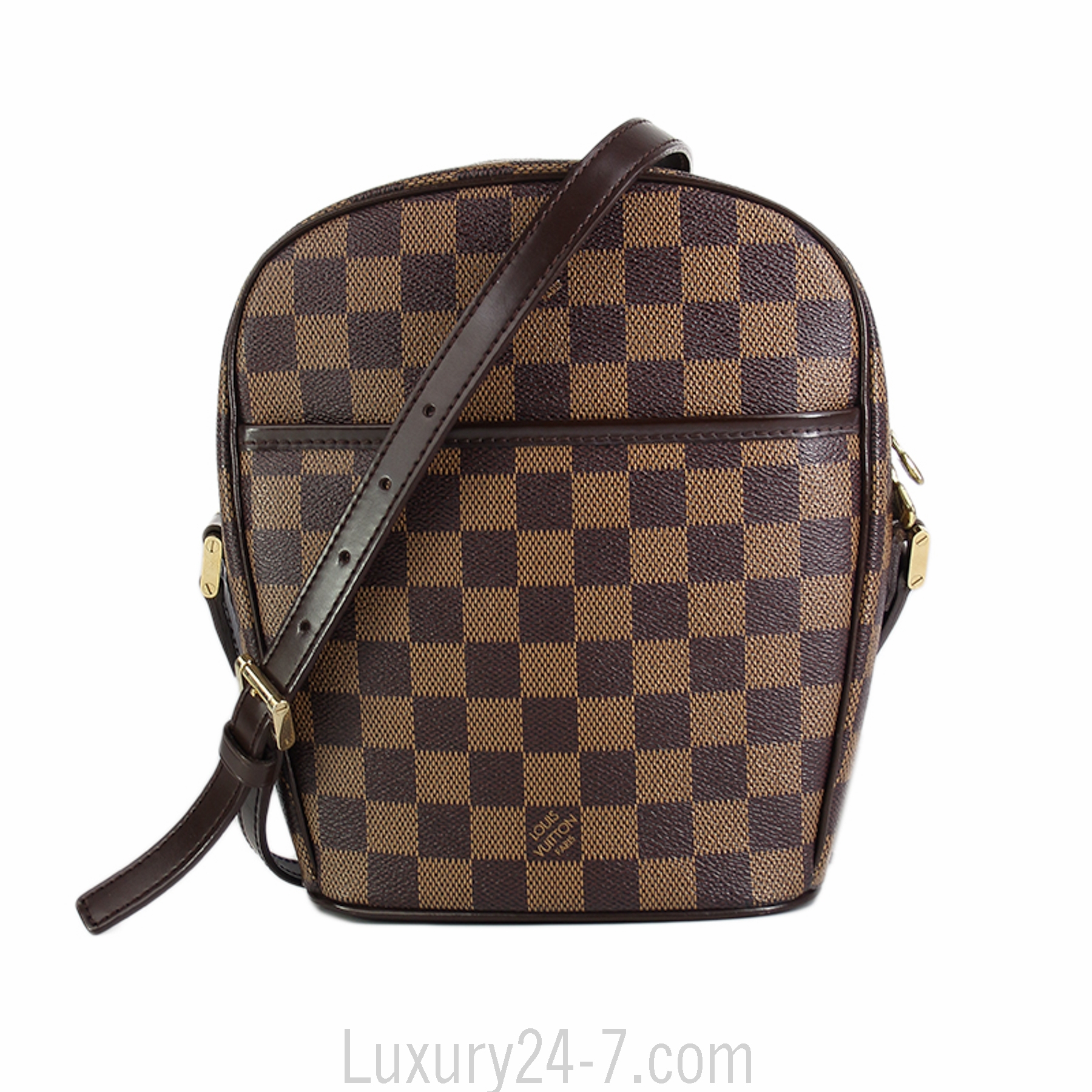 Louis Vuitton Ipanema Brown Leather Shoulder Bag (Pre-Owned)