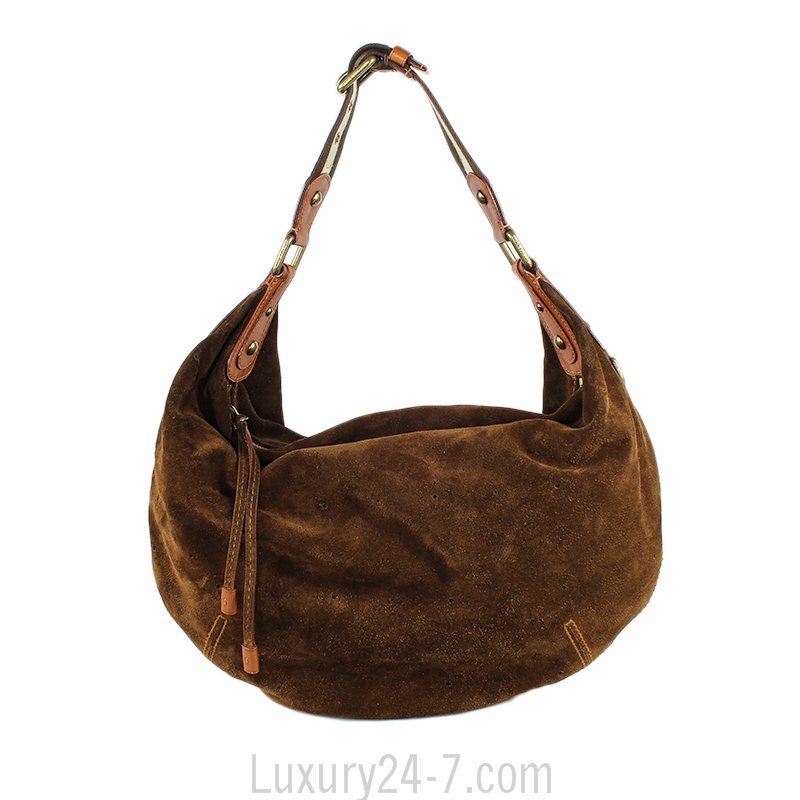Louis Vuitton Perforated Suede Onatah GM Hobo Bag
