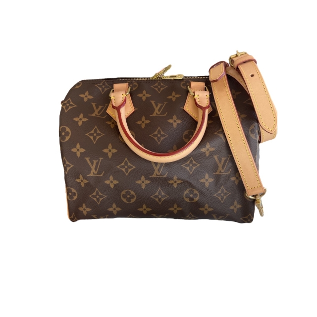 Louis Vuitton Monogram Speedy 25 Bandouliere Shoulder Bag