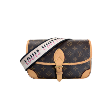 Louis Vuitton Pink Strap Monogram Diane Shoulder Bag 