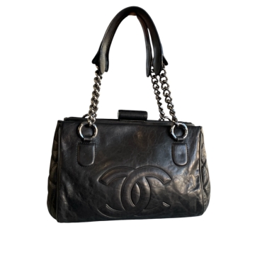 Chanel Black Calfskin Perfect Day Tote