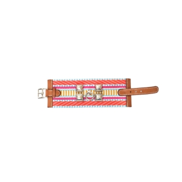 Hermès Multi-Color Woven Cavale Collier De Chein