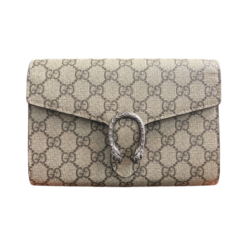 Gucci Dionysus GG Supreme chain wallet at the best price